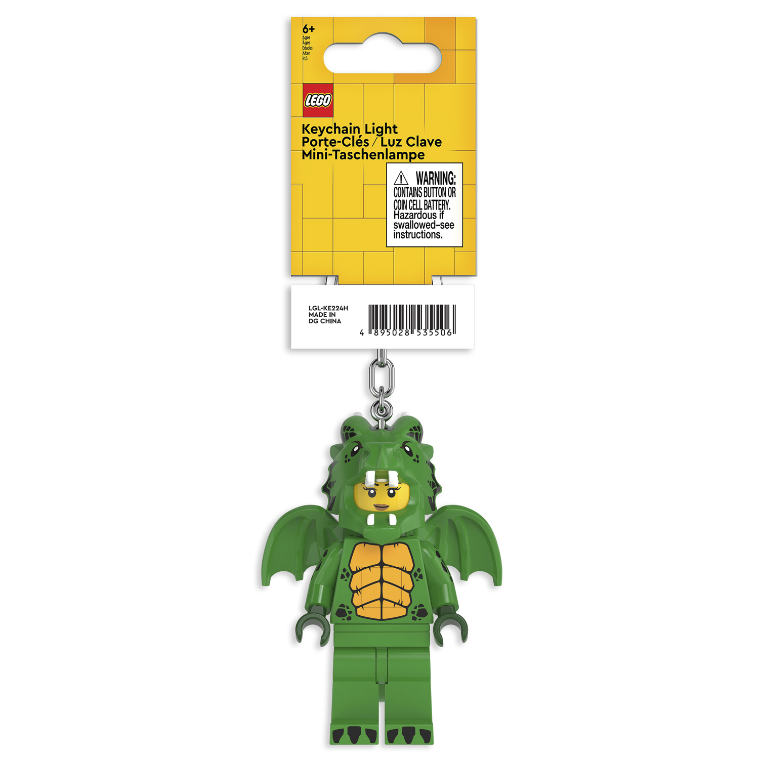 Брелок LEGO Minifigures - Девочка-Дракон 1 шт. - фото 7