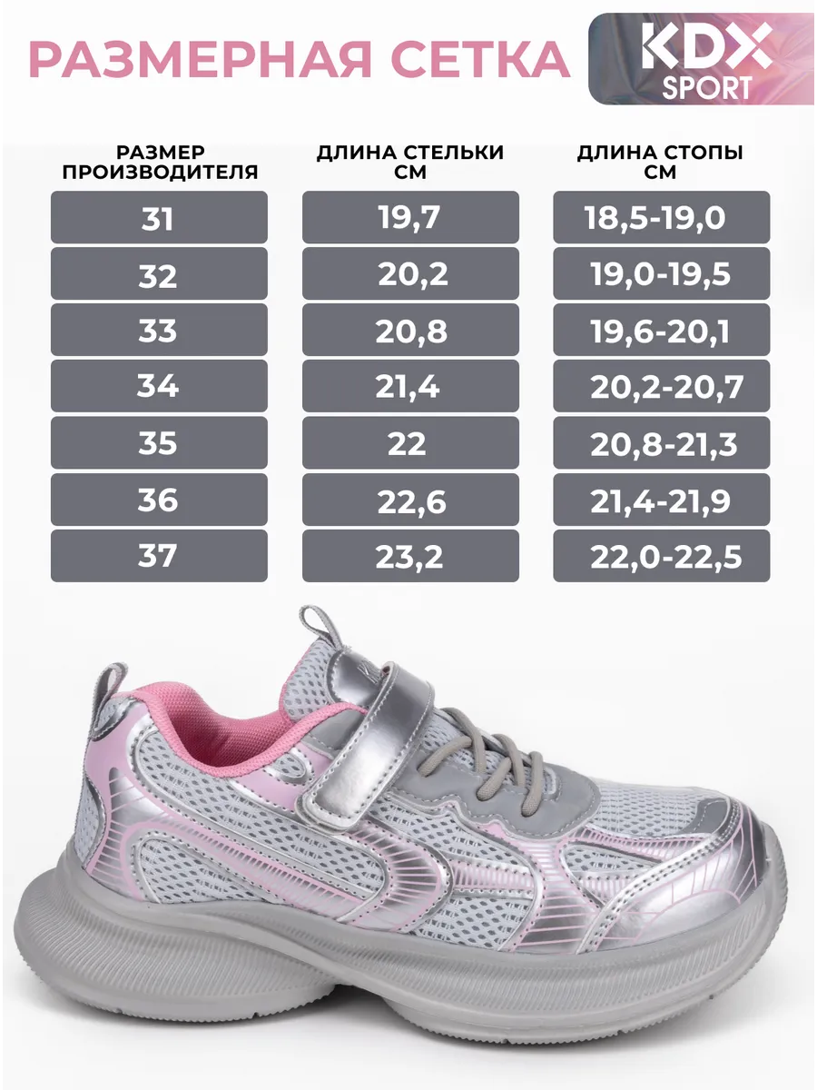 Кроссовки KDX ROY-03 grey - фото 4