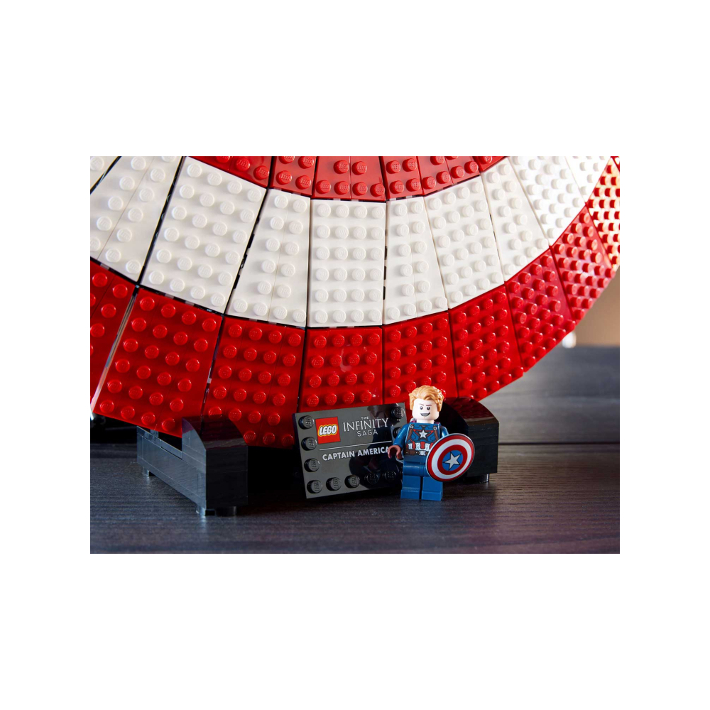 Конструктор LEGO Marvel Super Heroes Щит Капитана Америки 76262 184 дет. - фото 4