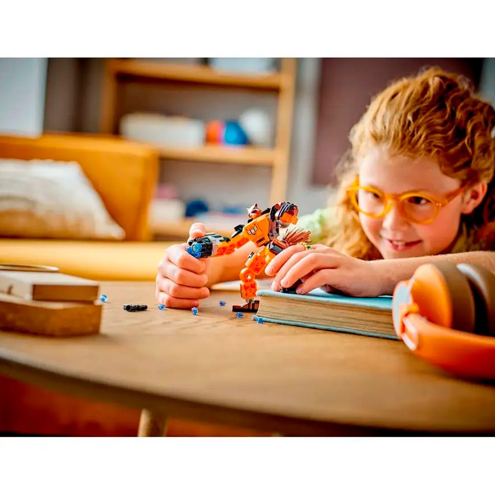 Конструктор LEGO Marvel Super Heroes Енот Ракета 98 дет. - фото 9