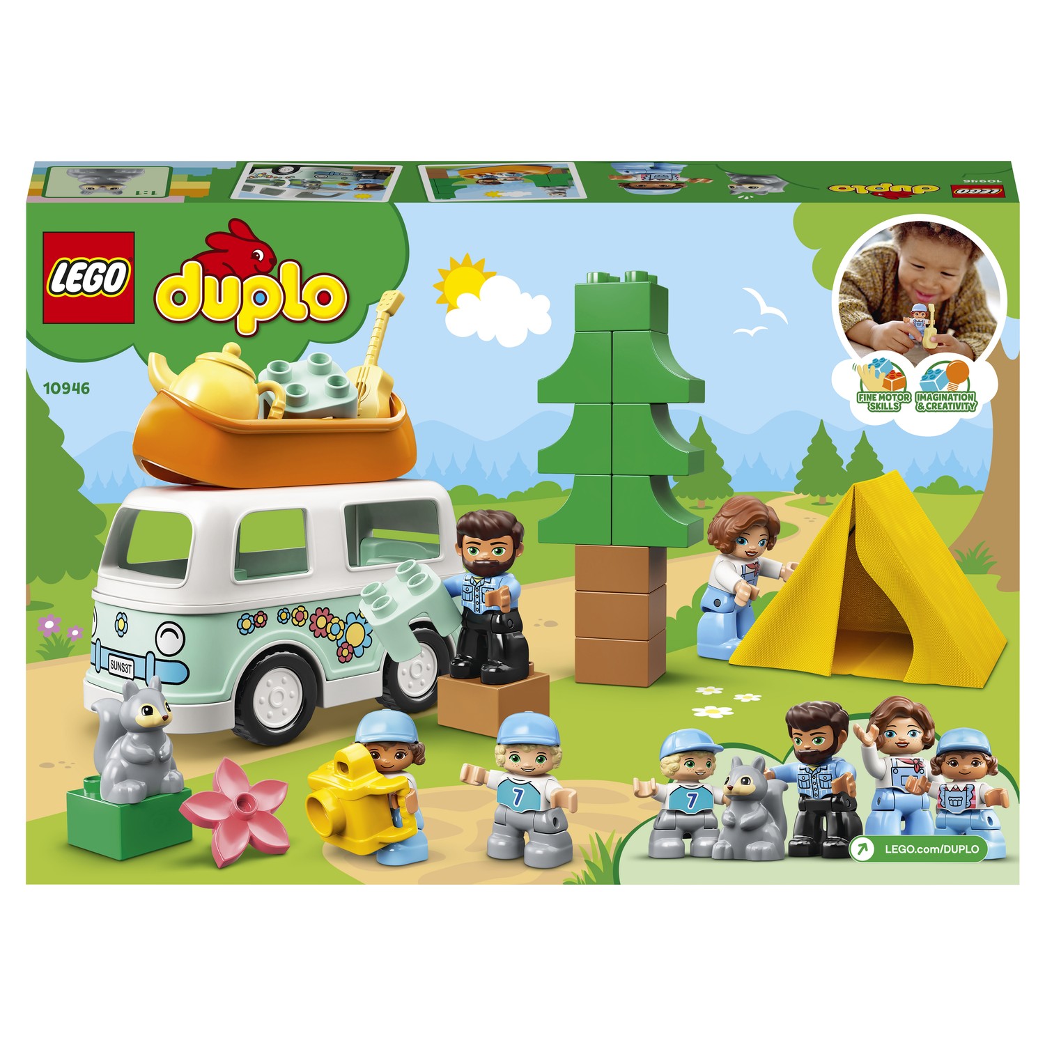 Конструктор LEGO DUPLO Приключение на микроавтобусе - фото 3