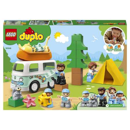 Конструктор LEGO DUPLO Приключение на микроавтобусе блочный
