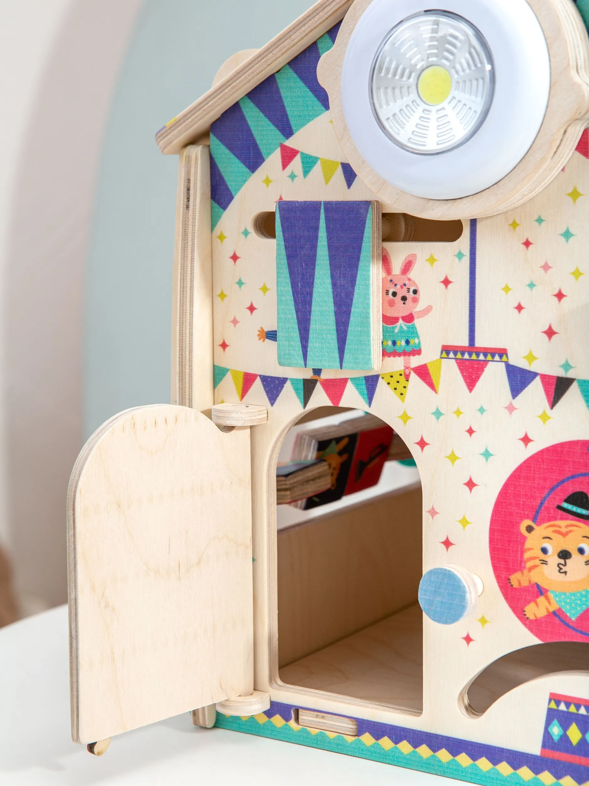 Игрушка Mag Wood бизиборд Веселая арена - фото 9