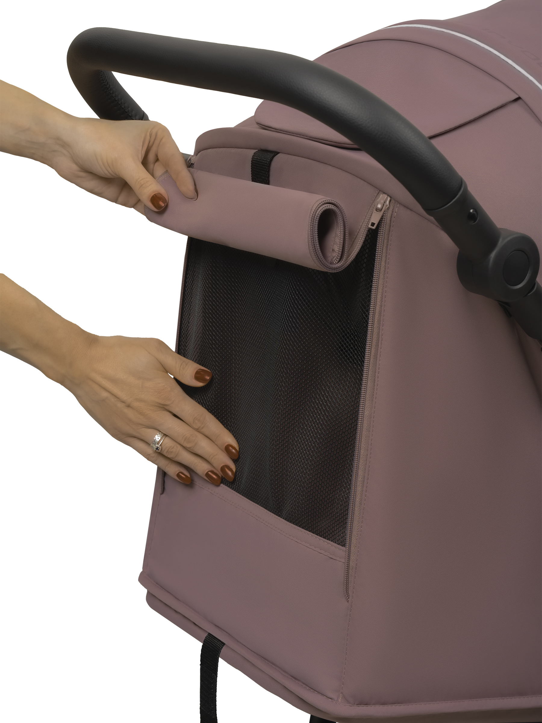 Коляска прогулочная JOVOLA Selena SL, розовый - фото 31