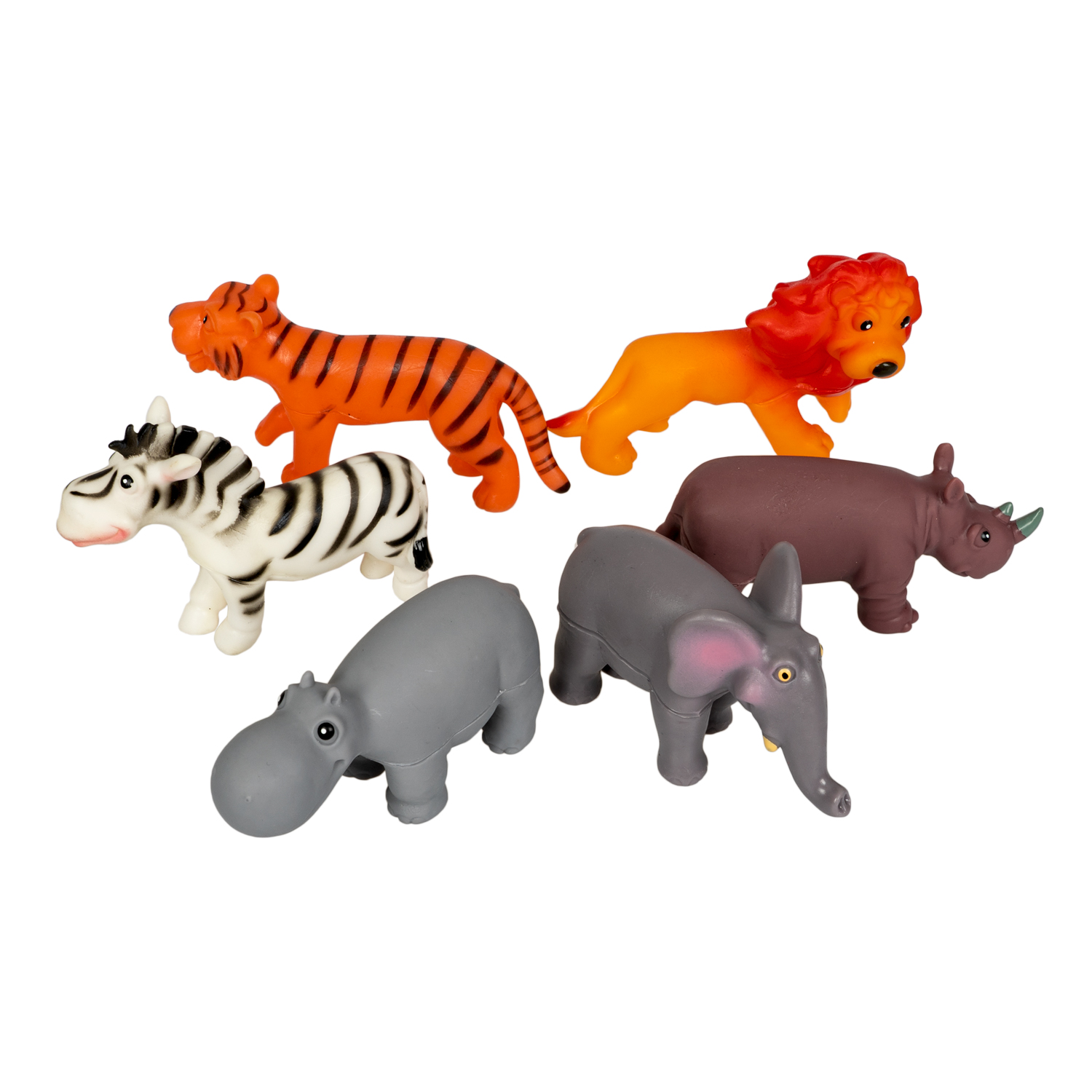 Игровой набор Bondibon фигурки животных Дикие 6 шт - фото 5
