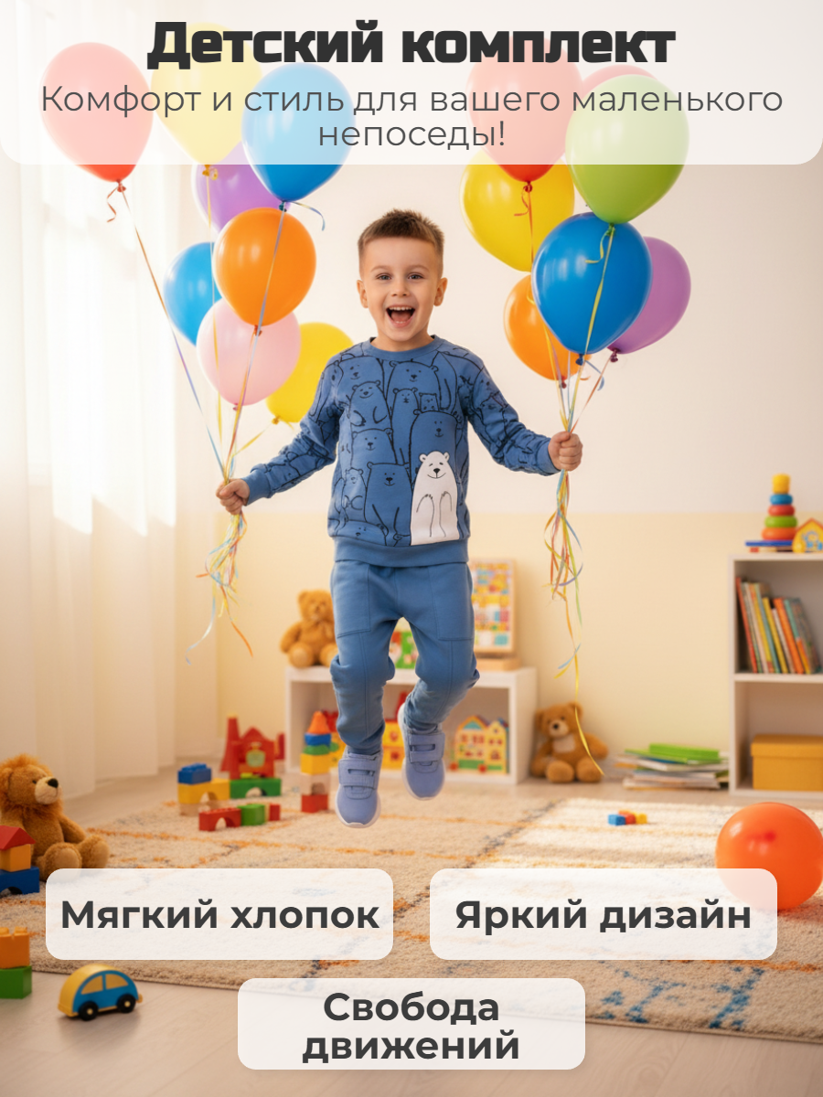 Свитшот и брюки YOULALA 8003310301 - фото 2