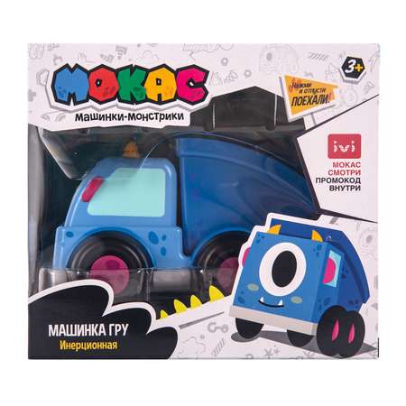Машинка Мокас Гру Push n Go инерционная MVP115G