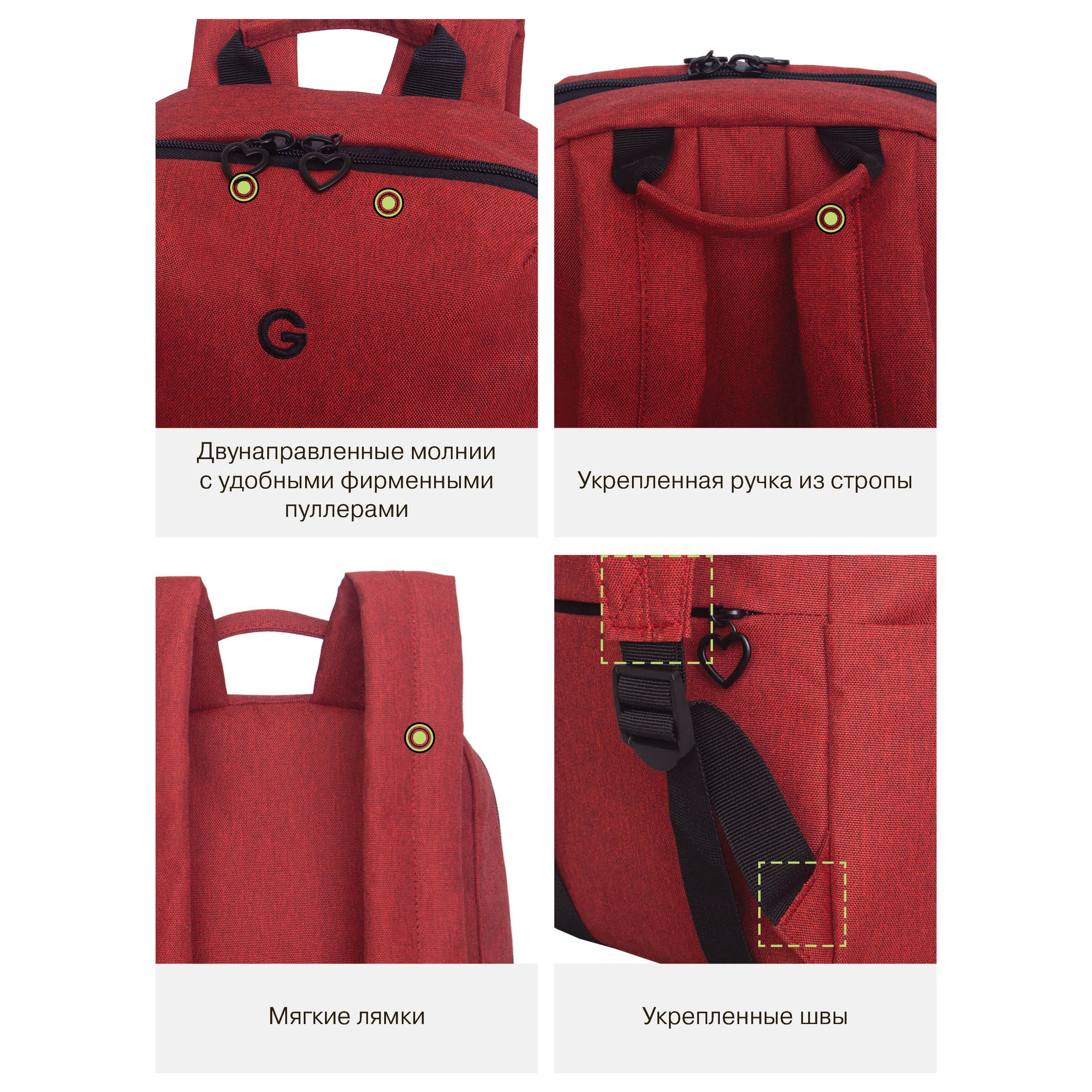 Рюкзак Grizzly для девочки - фото 11