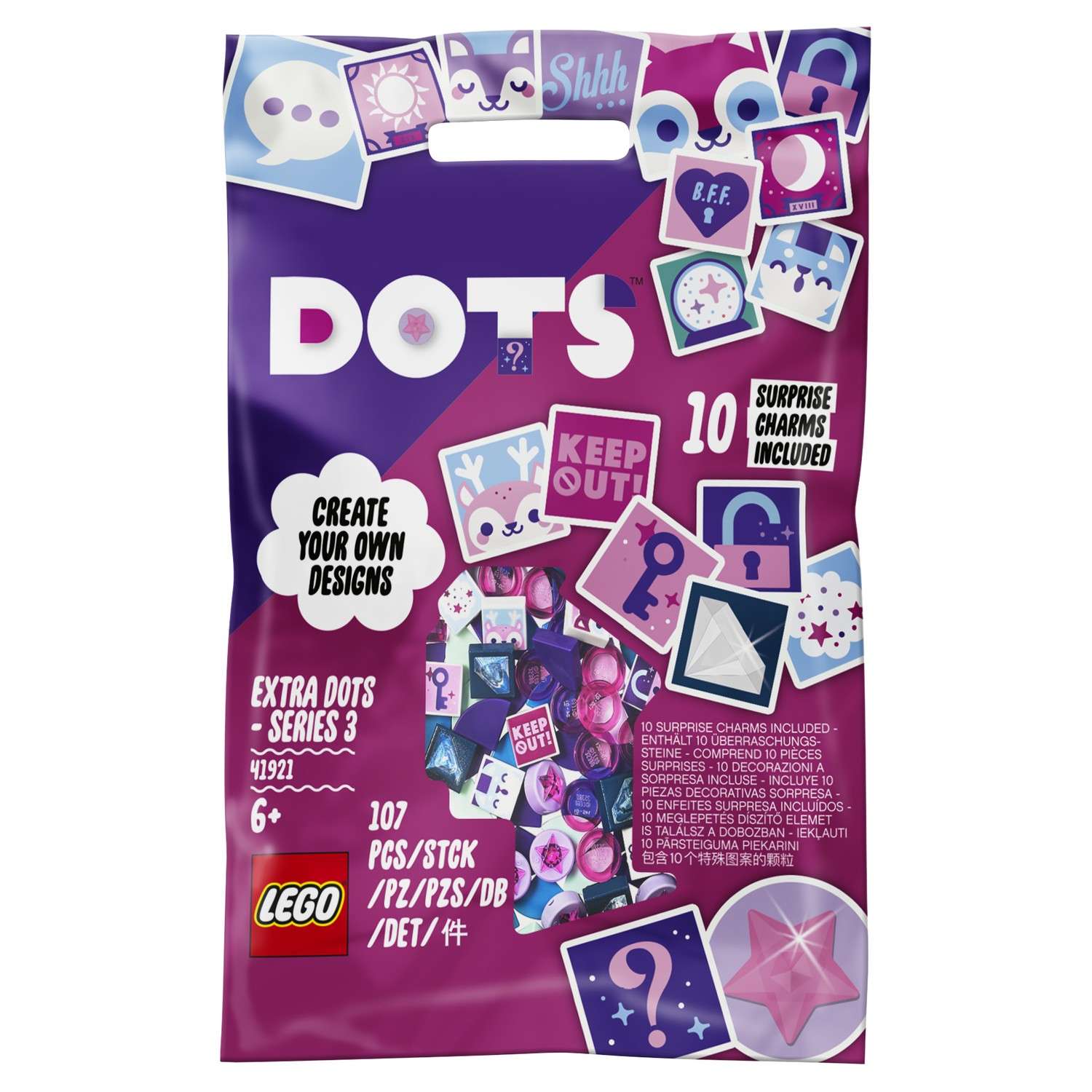 Конструктор LEGO DOTS Тайлы - фото 2