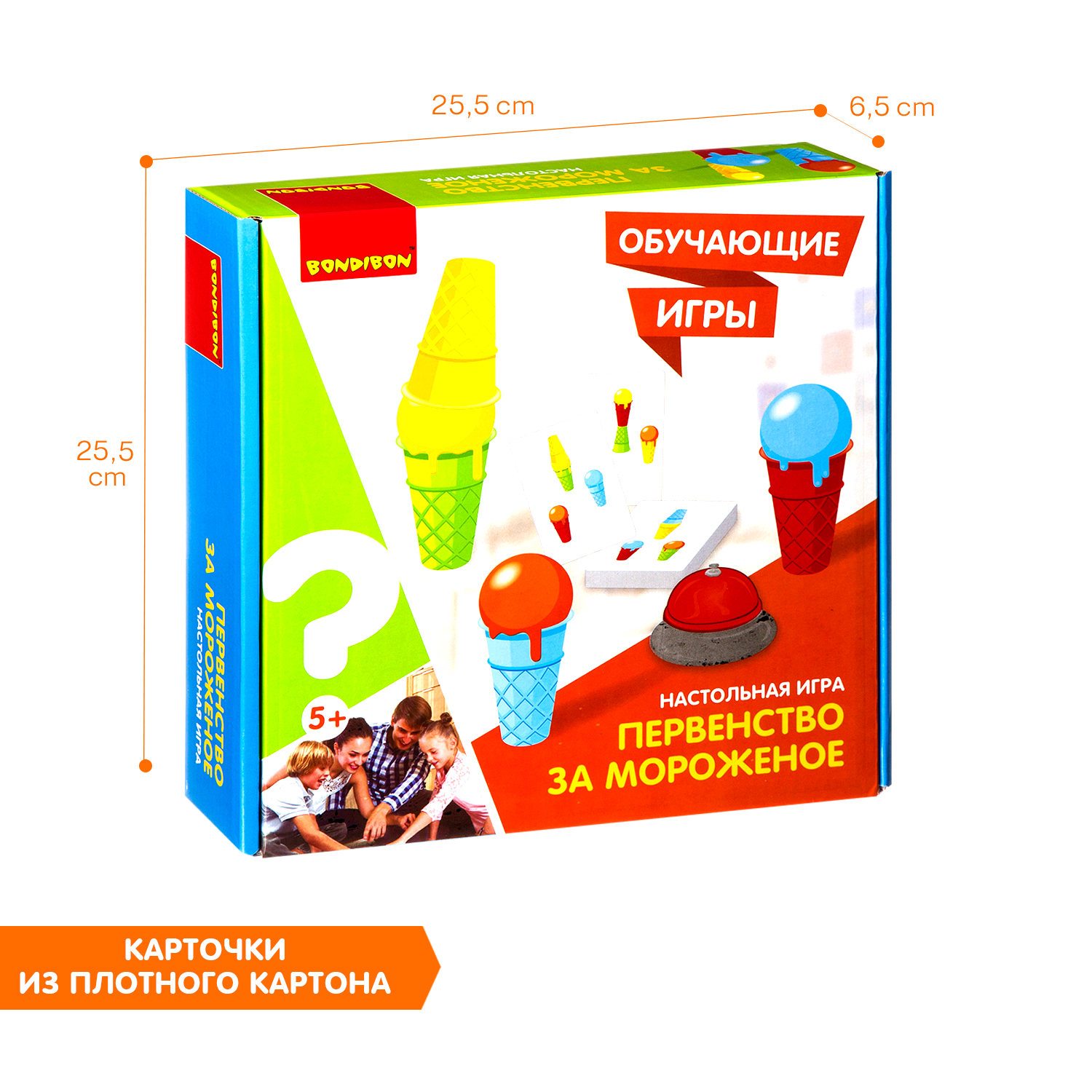 Настольная игра Bondibon Первенство за Мороженое - фото 6