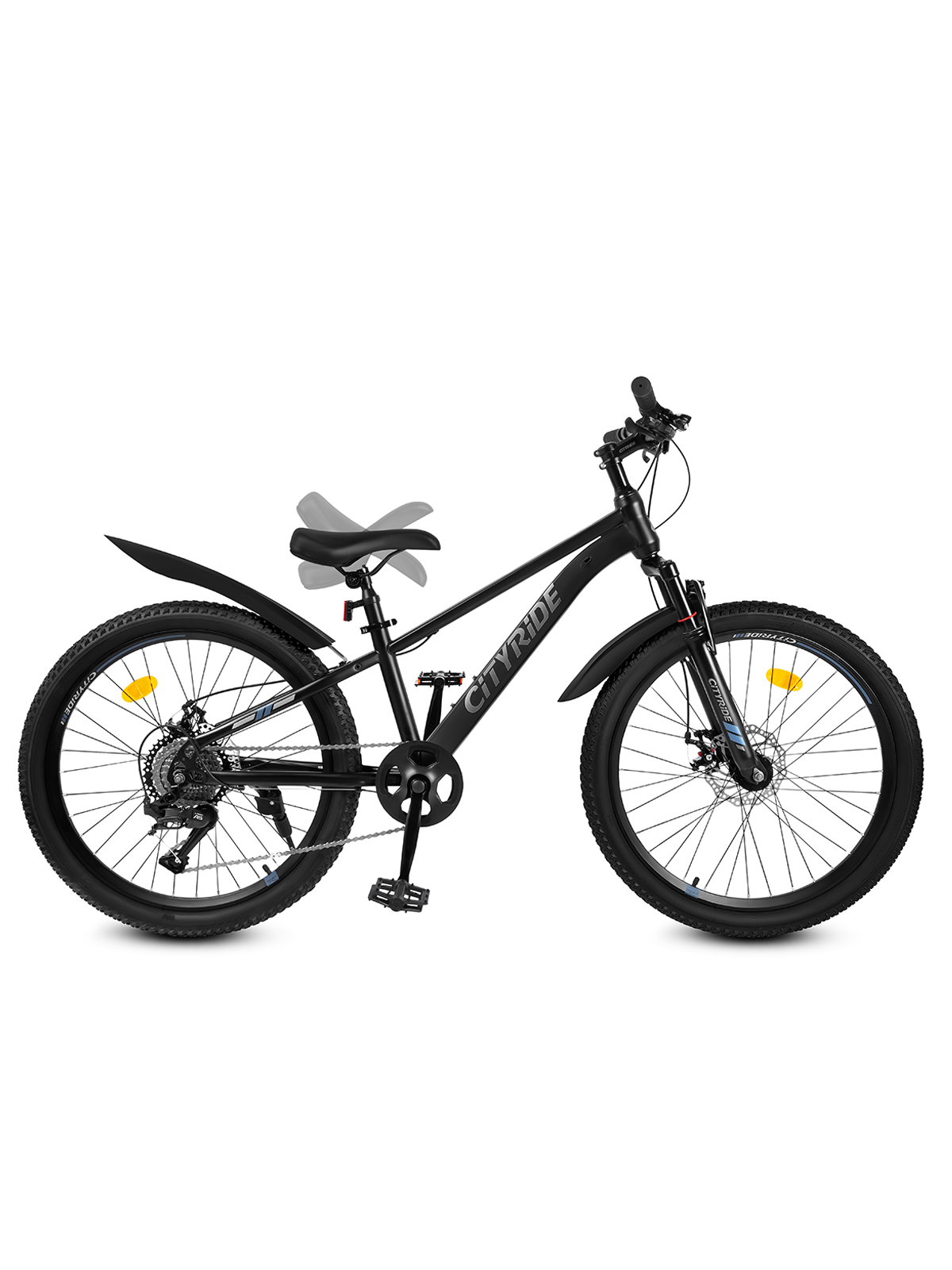 Двухколесный велосипед CITYRIDE 24 дюйма - фото 20