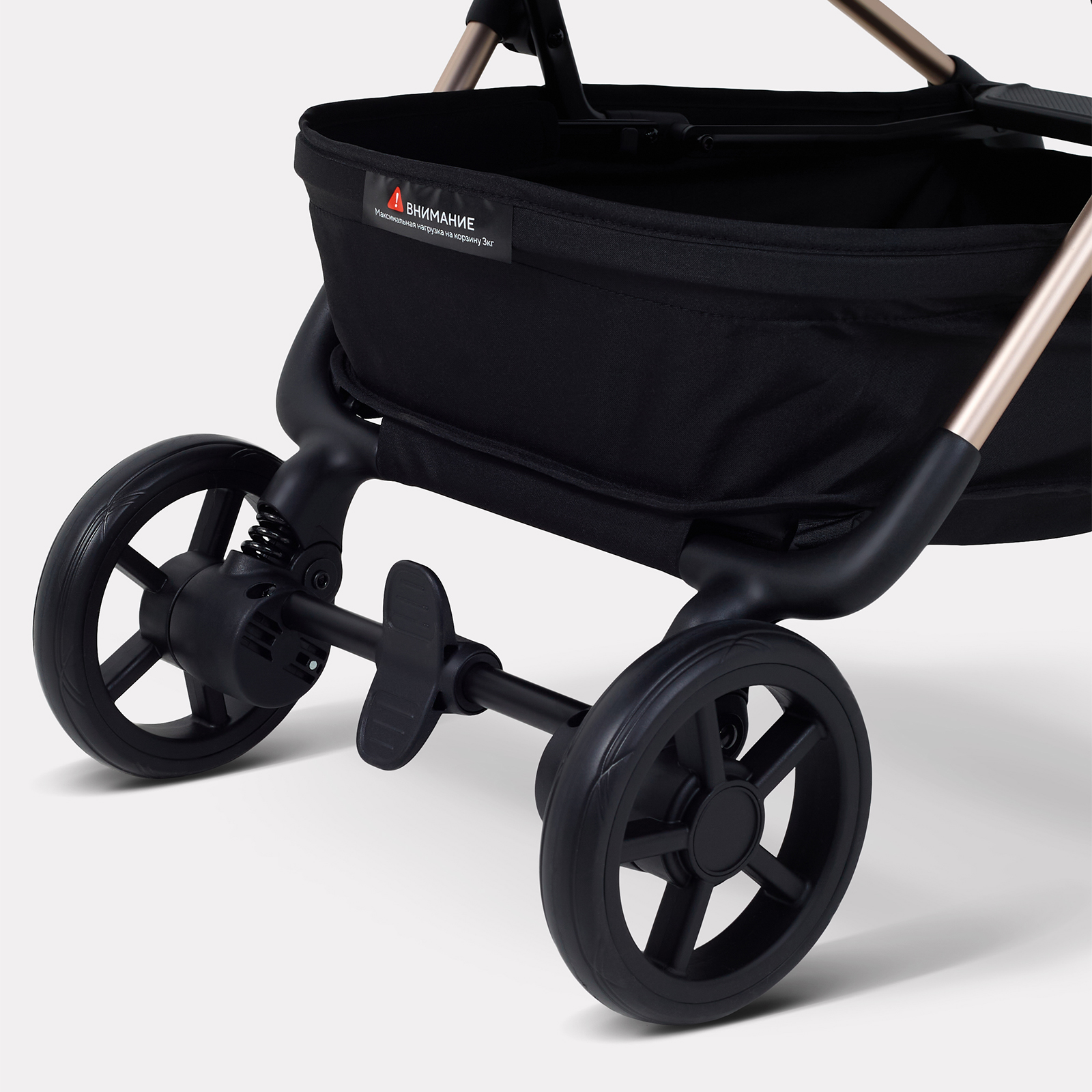 Коляска прогулочная Rant Avion черный - фото 13