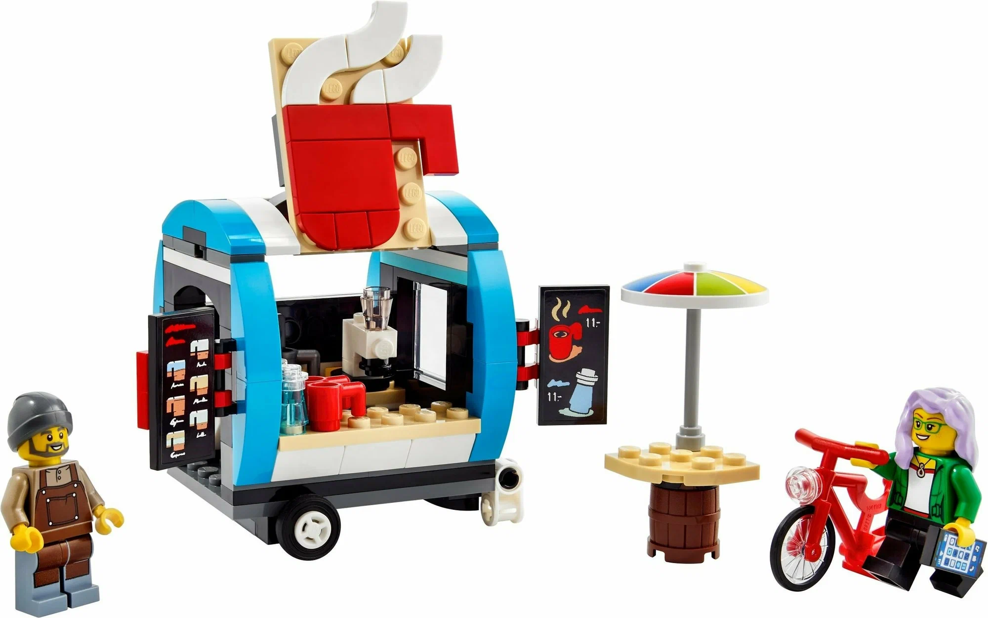 Конструктор LEGO Creator Тележка для кофе 148 дет. - фото 2