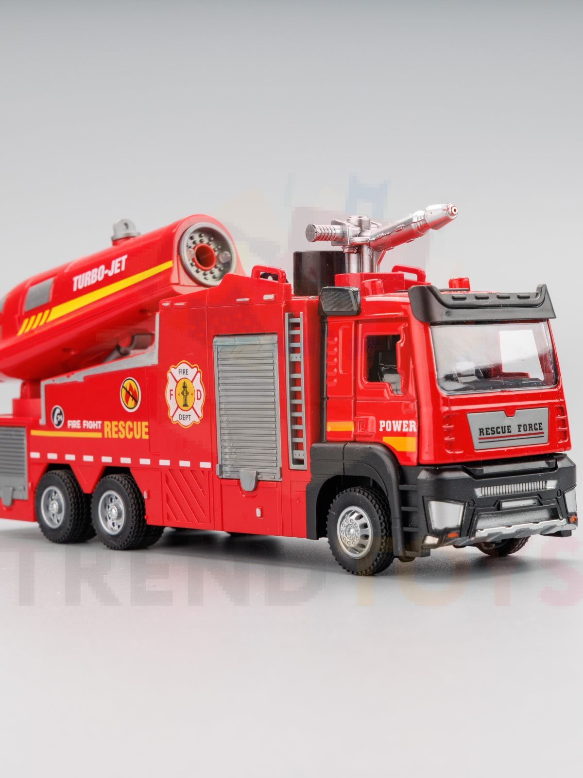 Пожарная машина TrendToys инерционная с паром и водой LDG008 - фото 12
