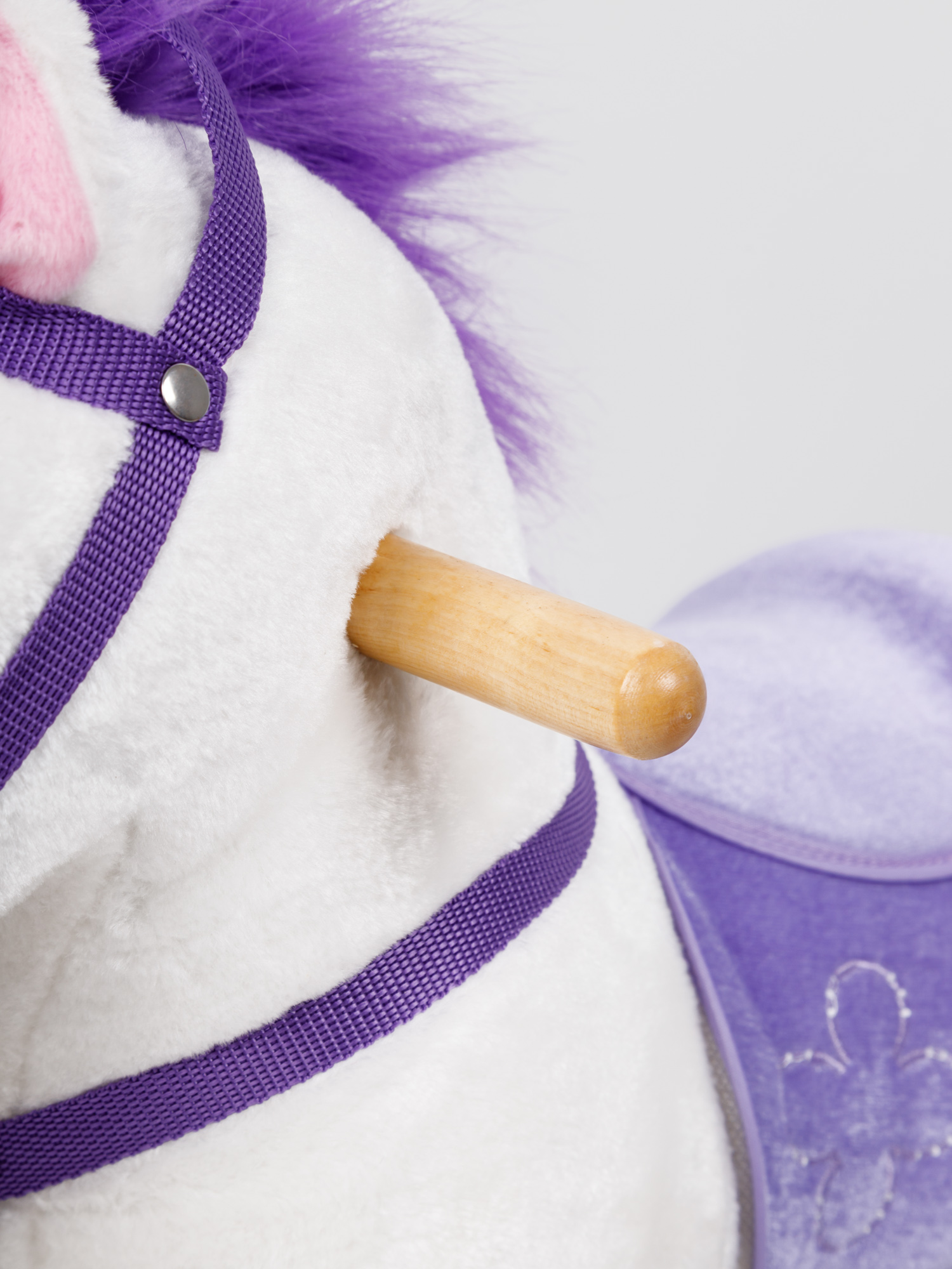Каталка Amarobaby Funny Horse фиолетовый в ассортименте - фото 15