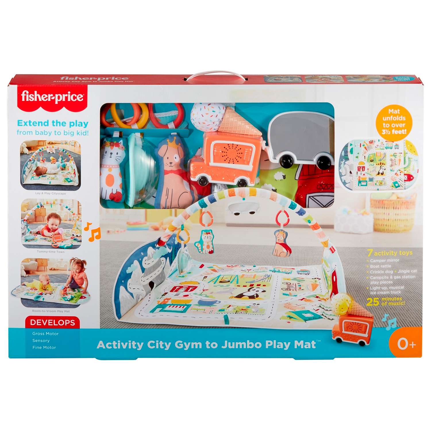 Коврик Fisher Price с дугами Большой - фото 2