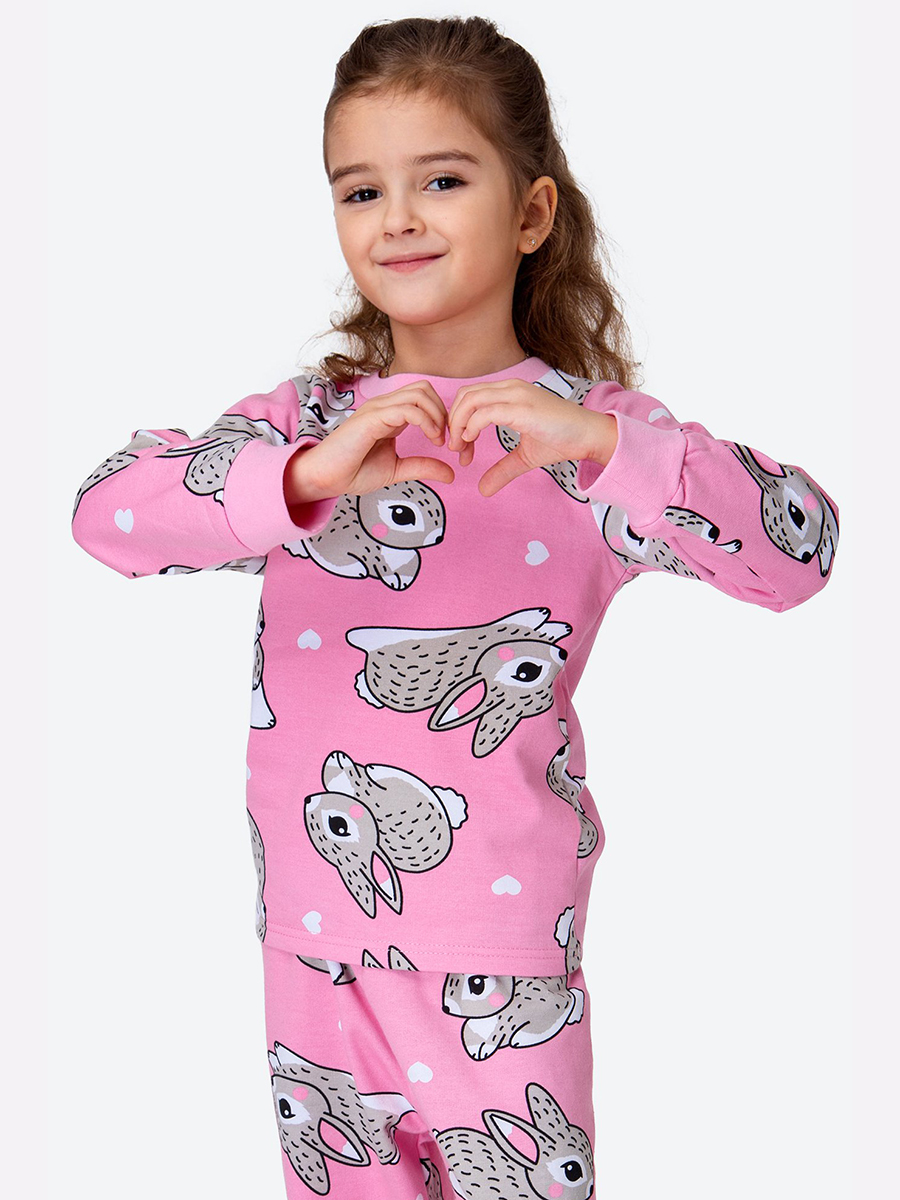 Пижама HappyFox HF00920розовый - фото 6