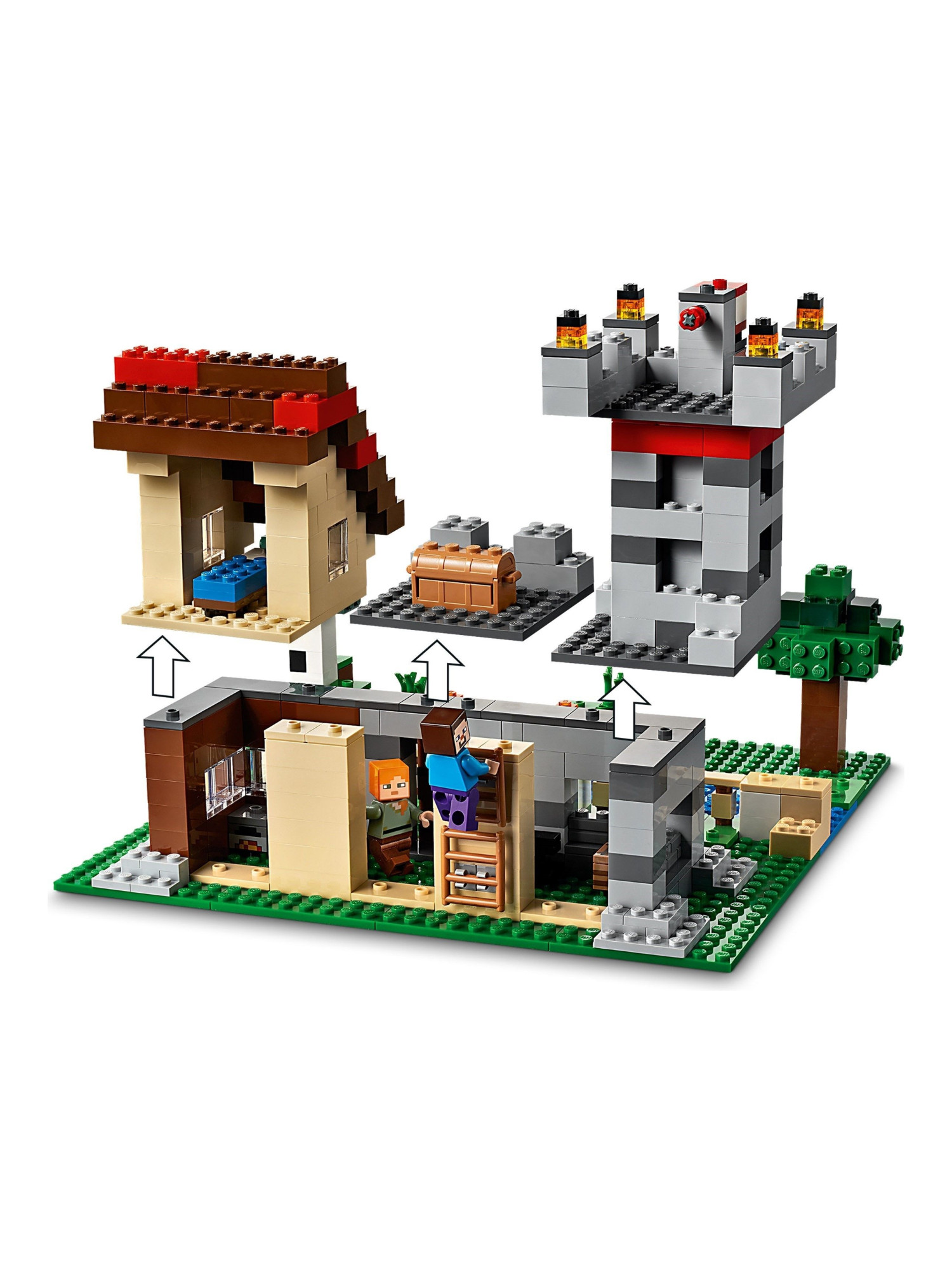 Конструктор LEGO Minecraft Набор для творчества 3.0 564 дет. - фото 5