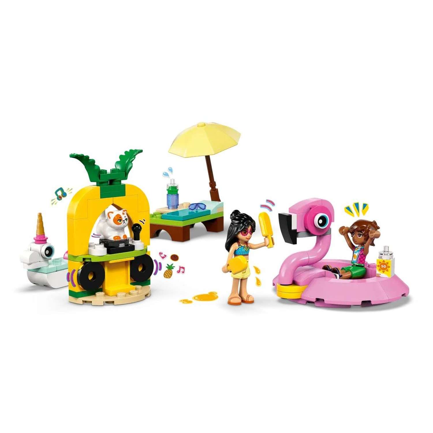 Конструктор LEGO Friends Вечеринка у бассейна 99 дет. - фото 3