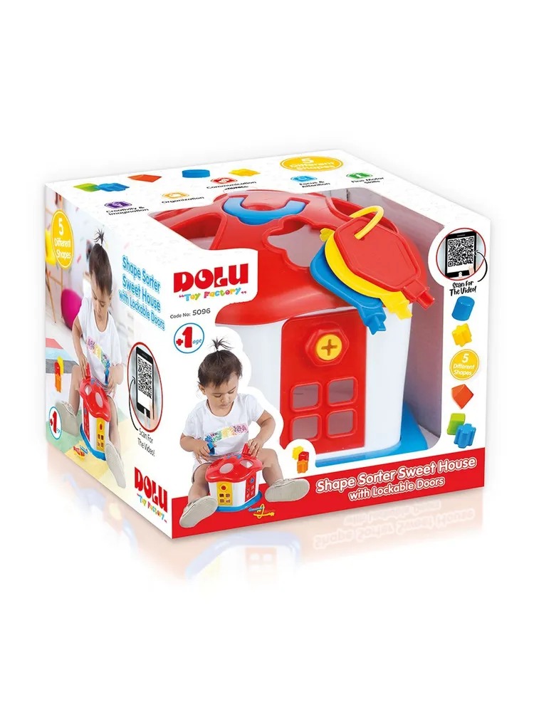 Игрушка Dolu сортер Сладкий домик - фото 4