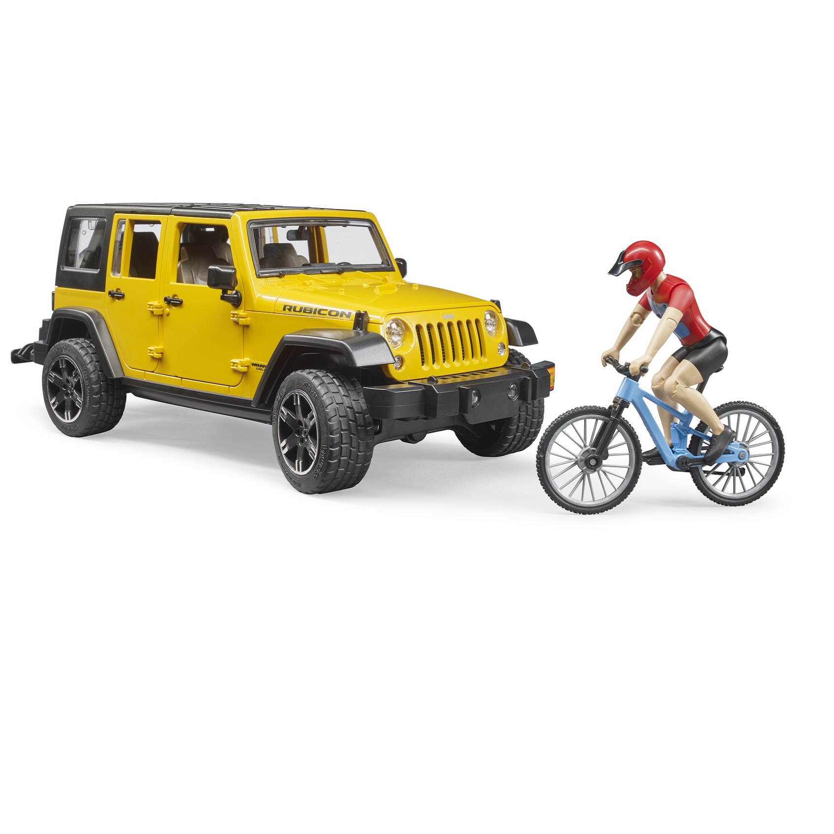 Внедорожник Bruder Wrangler Rubicon Unlimited 1:16 02543 - фото 3