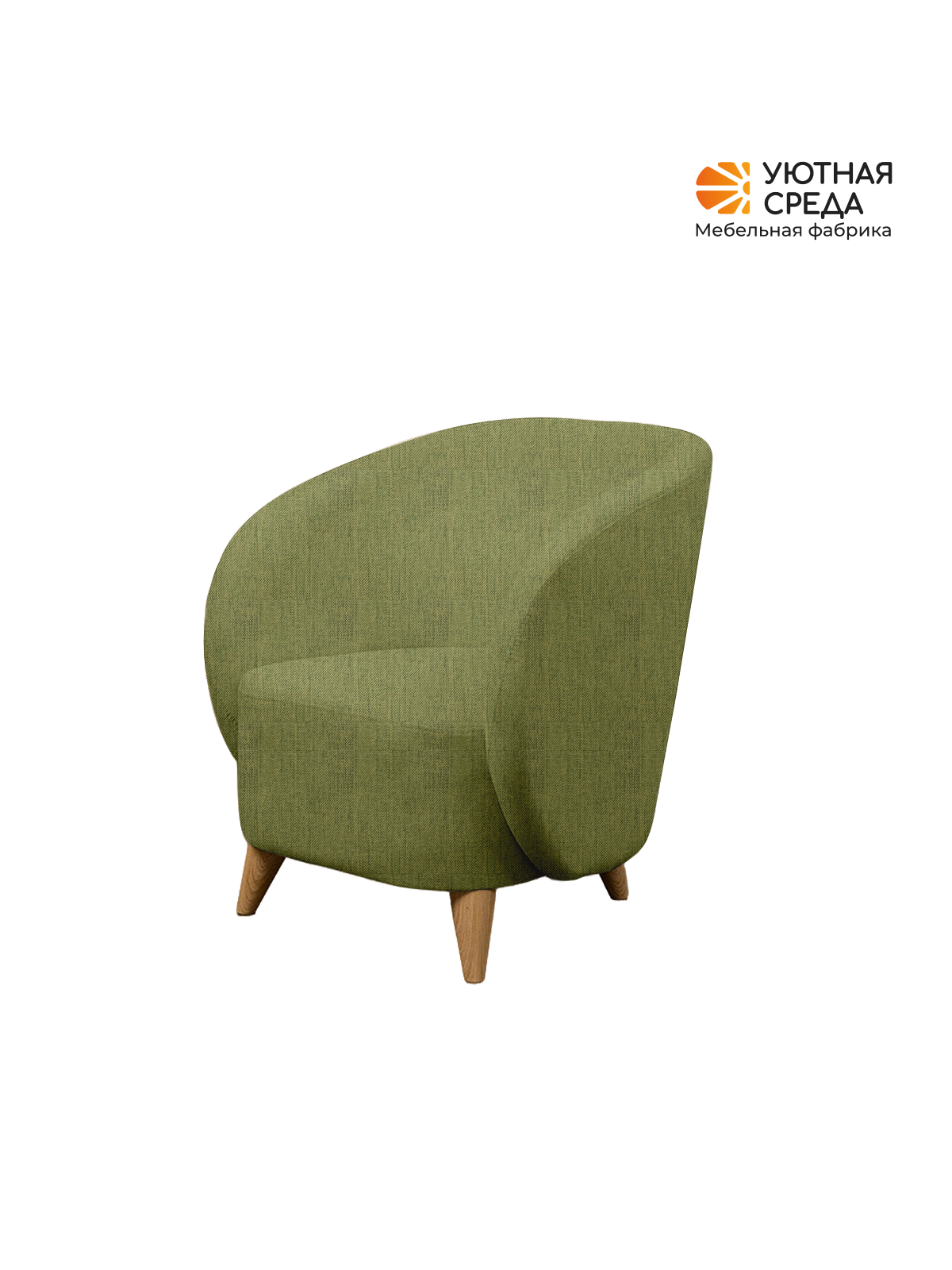 Кресло Уютная среда К300 зеленый - фото 15