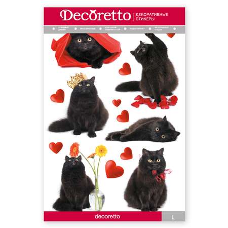 Интерьерный стикер Decoretto Черные сорванцы
