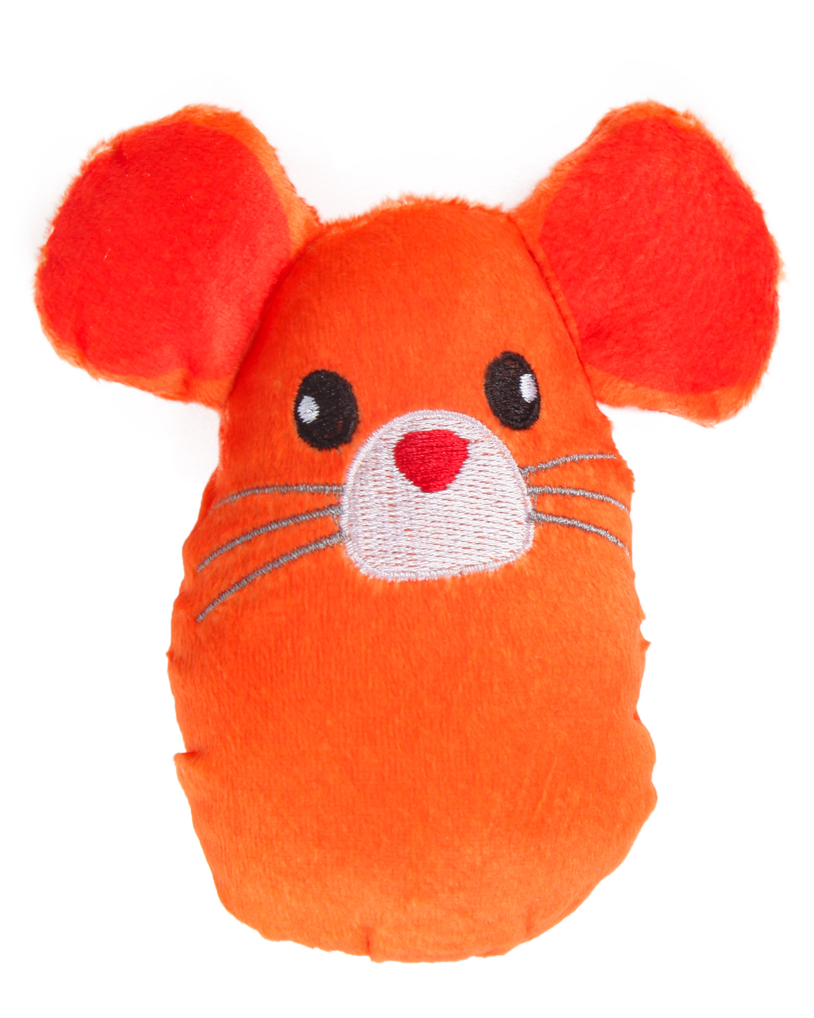 Изображение товара Игрушка для кошек Barbaks Мышь Лупоглаз с кошачьей мятой 13 см