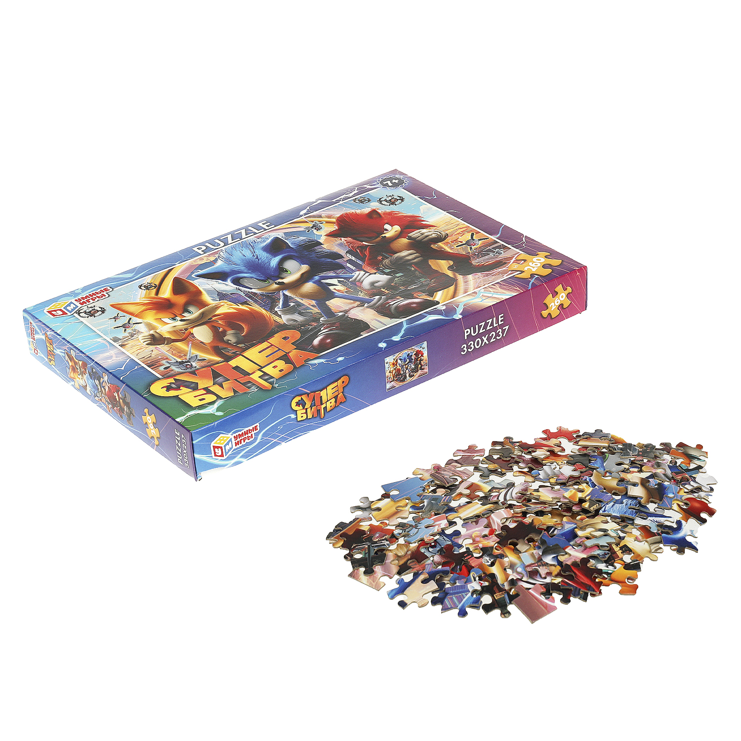 Пазл Умные игры Супер битва классический - фото 3