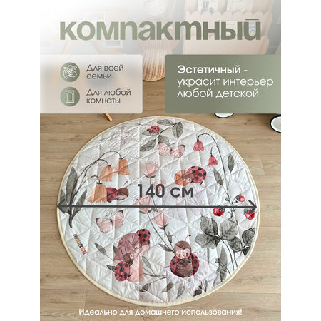 Детский коврик Лунатоп Развивающий для малышей