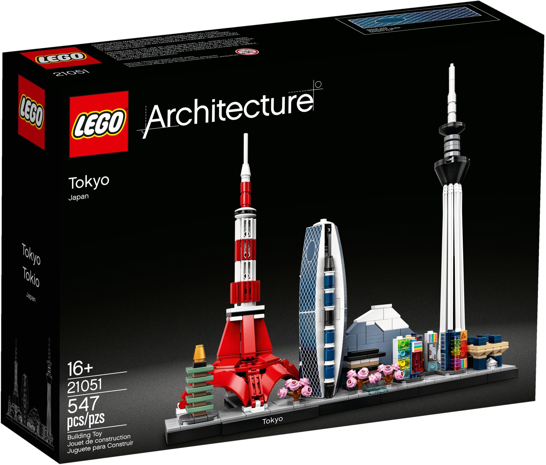 Изображение товара LEGO Architecture Токио 21051 - конструктор для моделирования японской столицы