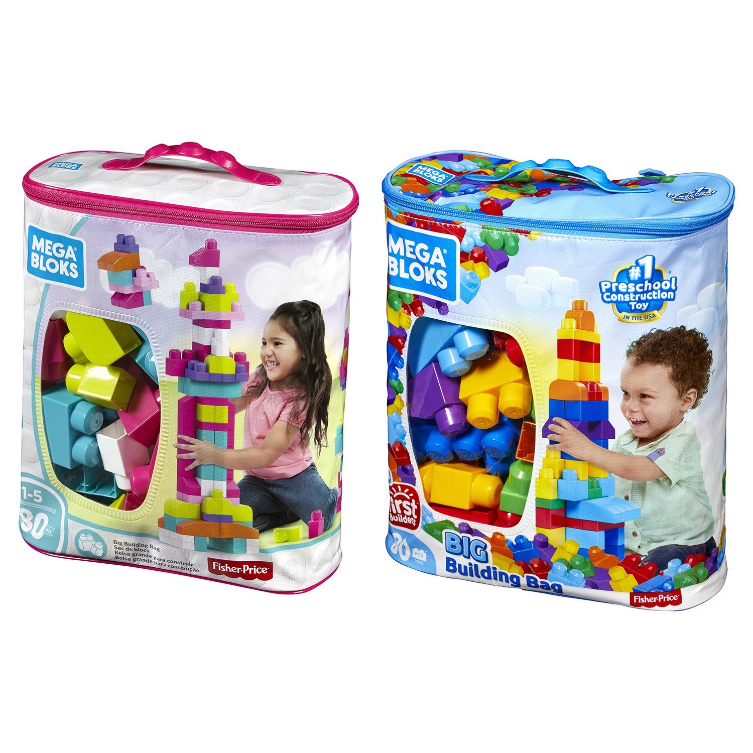 Конструктор Mega Bloks Сумка Эко блочный в ассортименте - фото 26