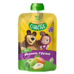 Пюре Маленькое счастье Яблоко-груша с 5 мес 85 г