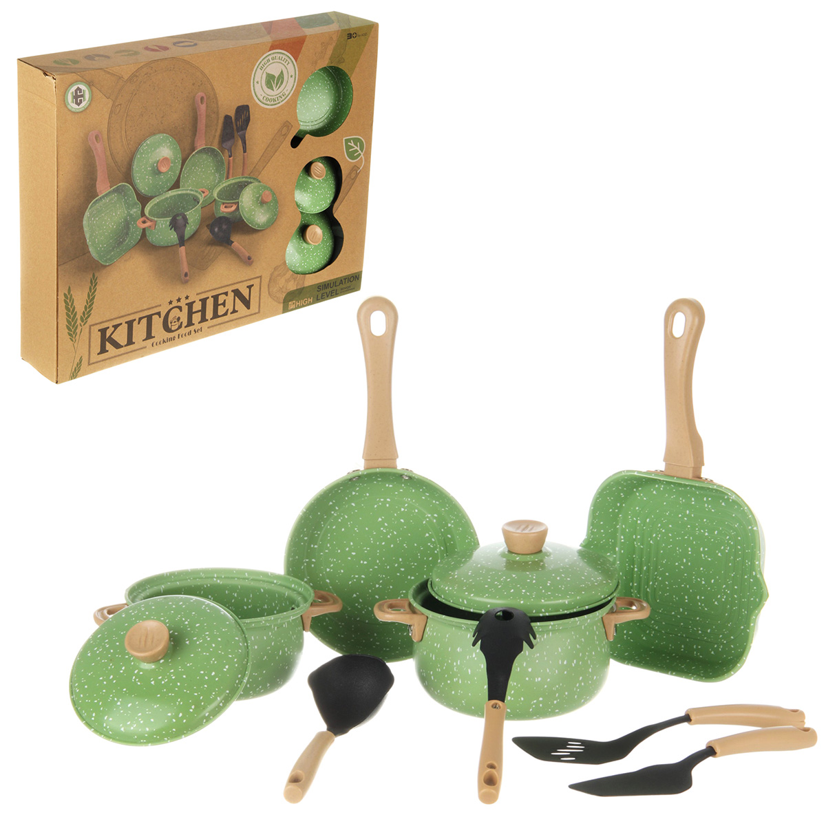 Игрушка Veld Co посуда 10 предм. - фото 1