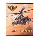 Тетрадь Erhaft крупная клетка 12 лист.