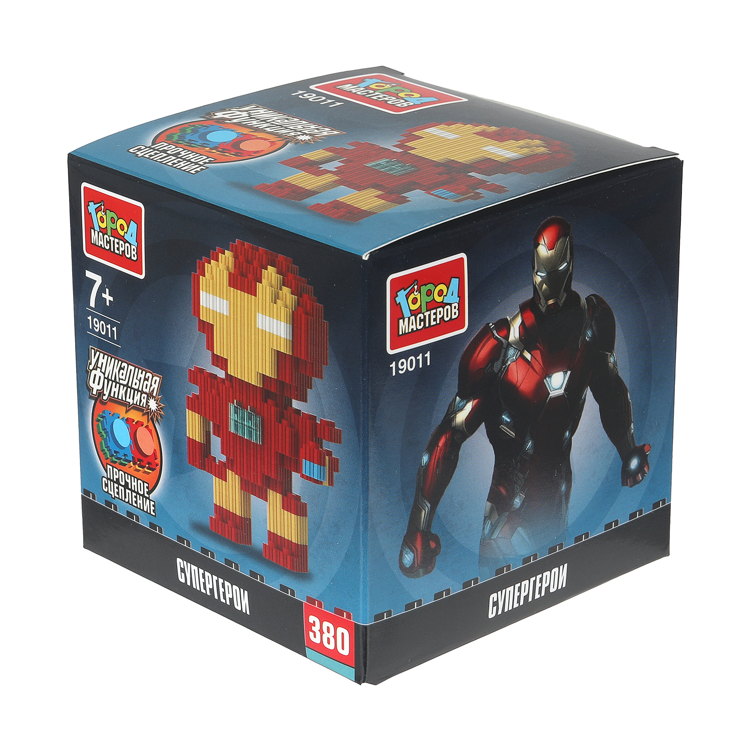 Конструктор Город мастеров Фигурка Супергерои 380 дет. - фото 2
