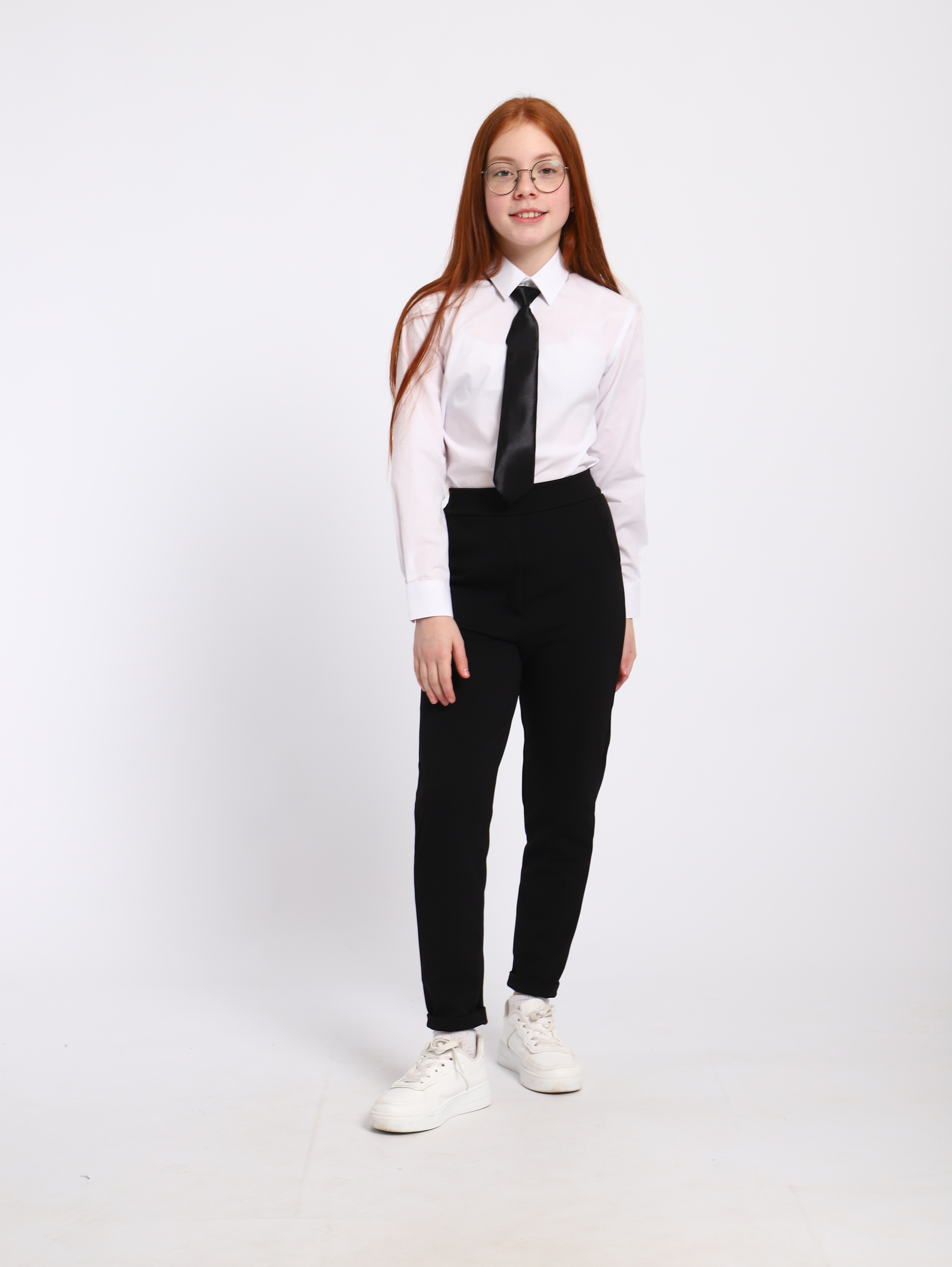 Брюки ЛАДОШКИ Брюки Мира черный - фото 8