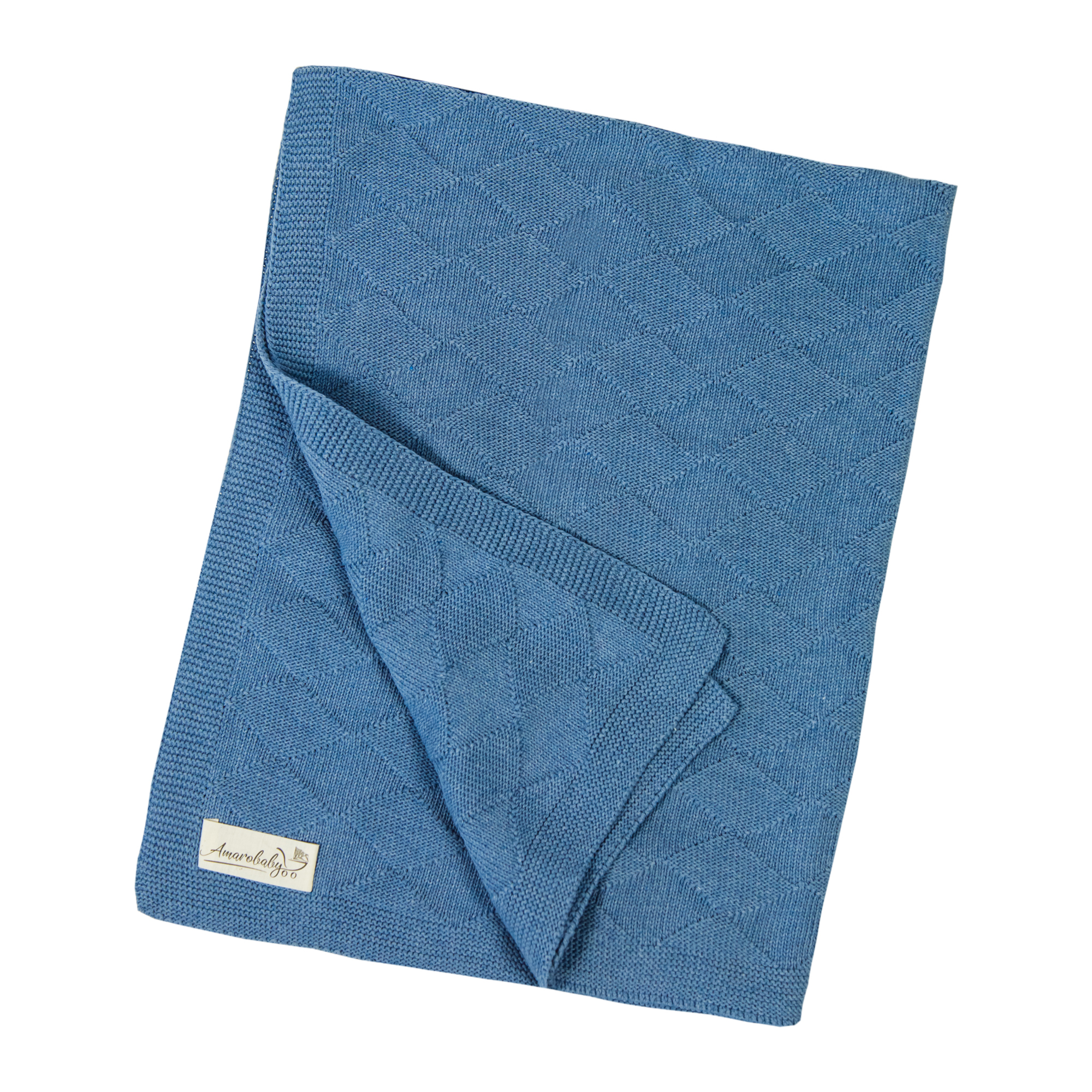 Плед Amarobaby Pure Love Ромбы 75 x 105 см - фото 2