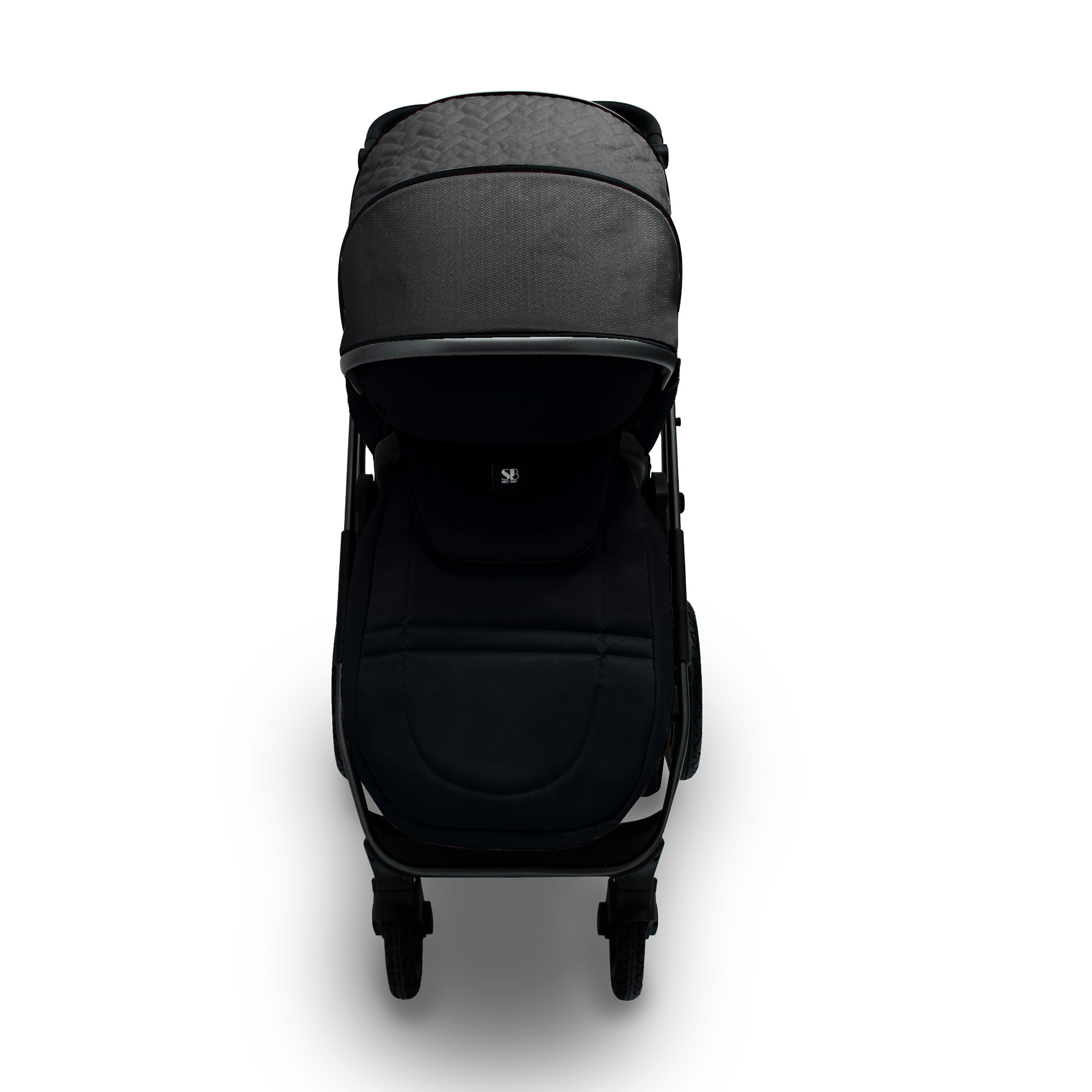 Коляска 2в1 Sweet Baby Ricci Black (Air) черный - фото 24