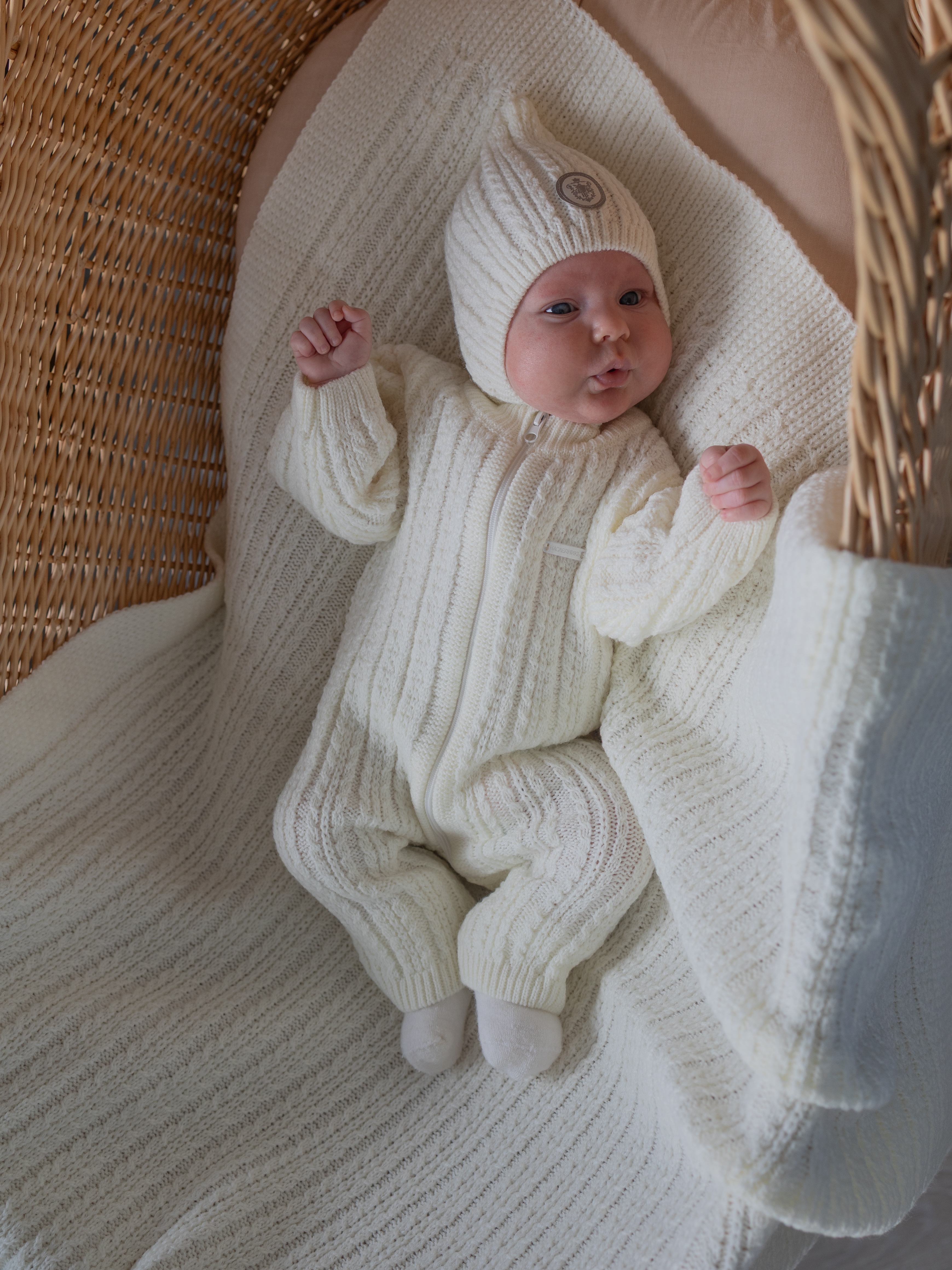 Комбинезон и шапка НаследникЪ Выжанова НВ6034-ЭК - фото 1