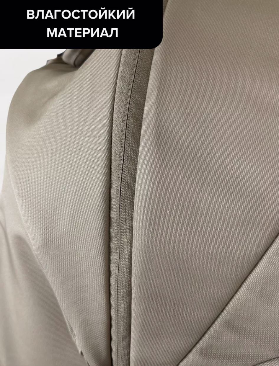 Коляска прогулочная Ining baby K356 khaki бежевый - фото 7