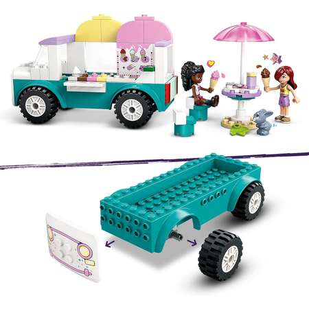 Конструктор LEGO Friends Грузовик с мороженым блочный