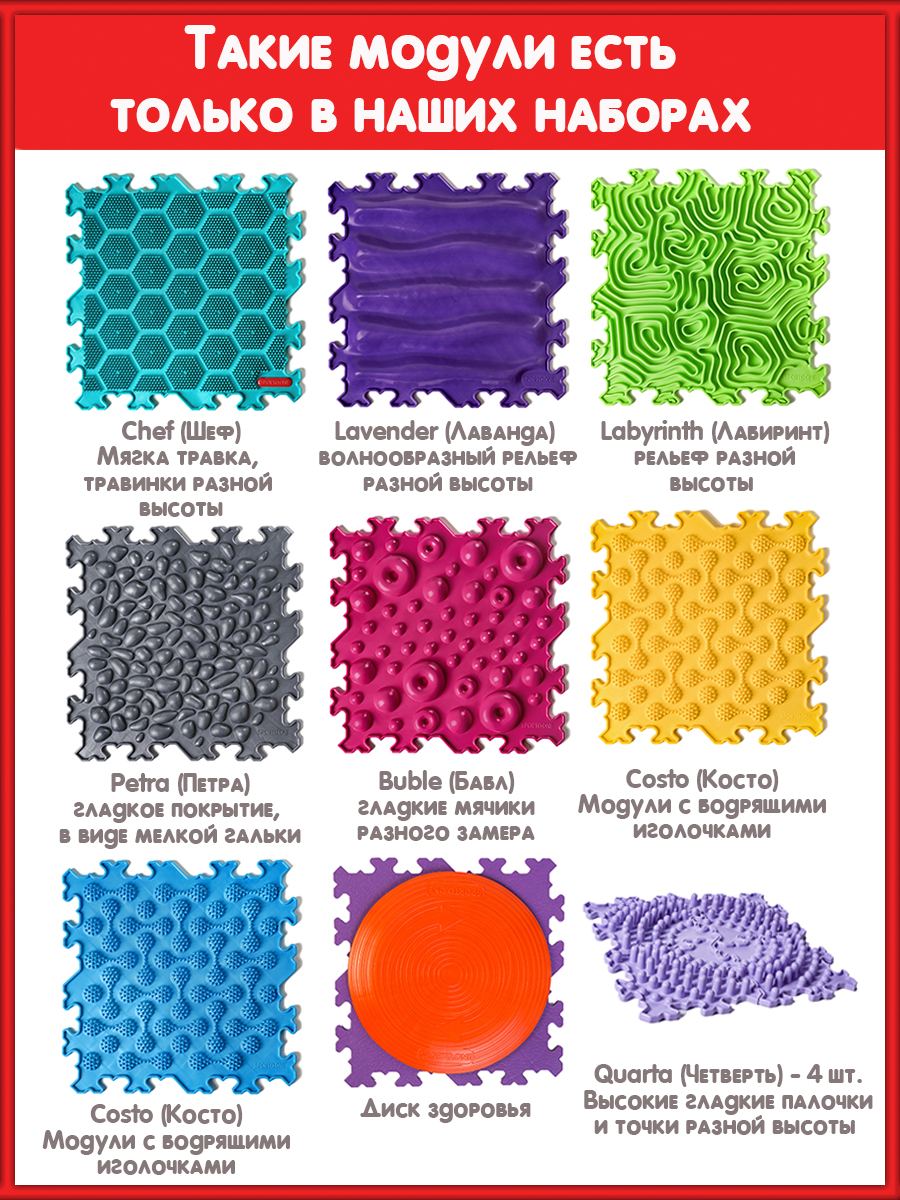 Коврик-пазл SPORTO.ONE Физкульт - фото 3