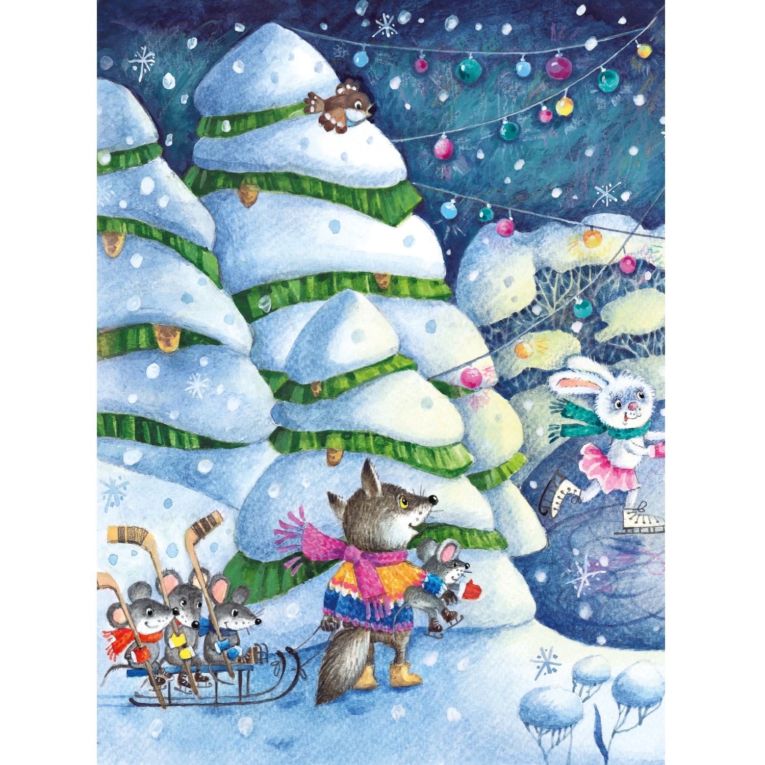 Книга книжки гармошки С Новым годом - фото 6