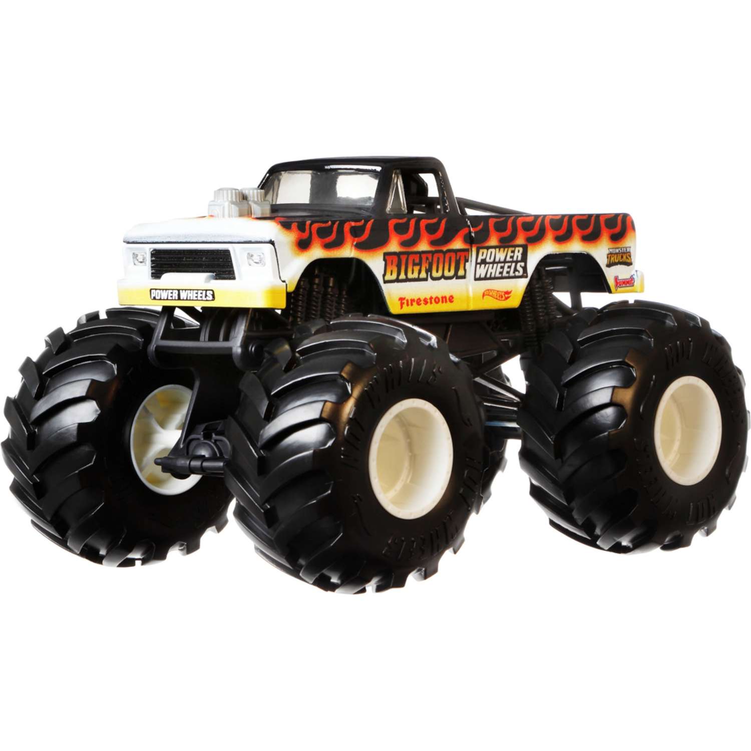 Автомобиль Hot Wheels Бигфут 1:24 FYJ83 - фото 1