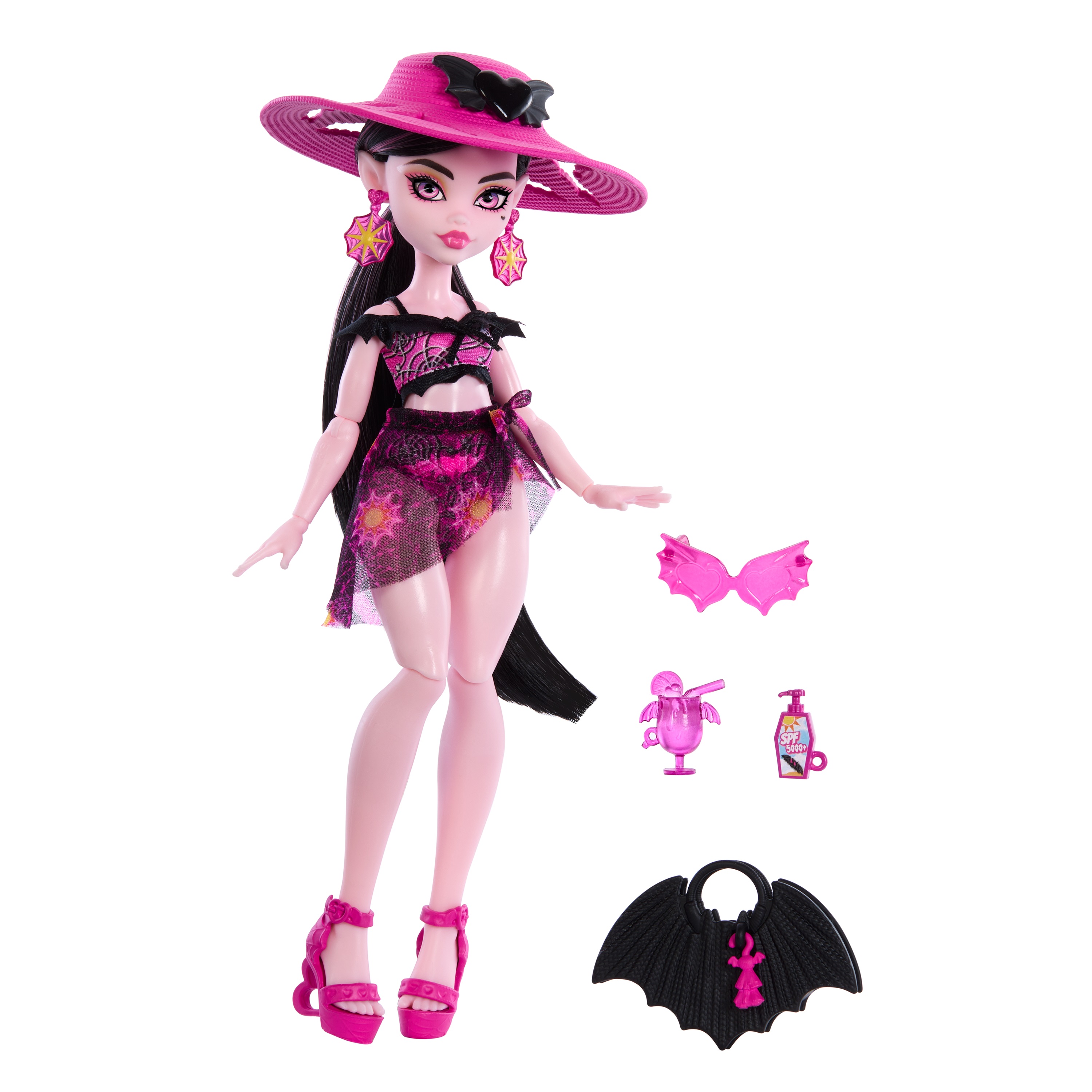 Кукла модельная Monster High Scare Adise Island Draculaura HRP66 HRP66 - фото 3