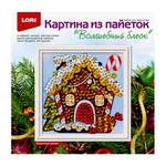 Картина из страз LORI(колорит) Пряничный домик