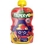 Пюре Сочный перекус Яблоко-банан-клубника с 6 мес 140 г