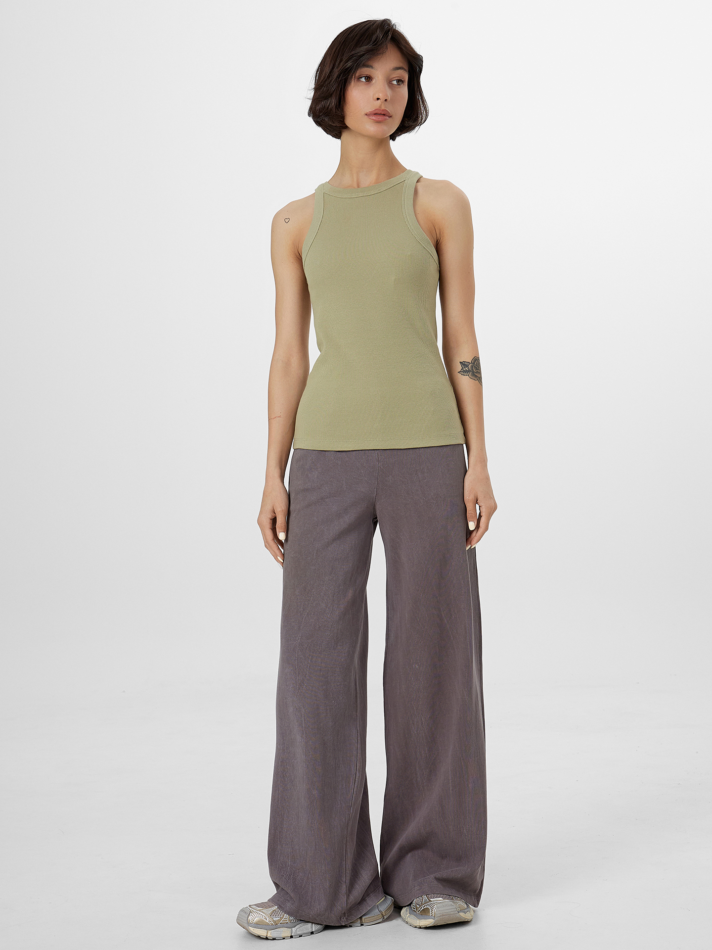 Брюки Mark Formelle (Марк Формэль) 182557/серый acid wash - фото 3