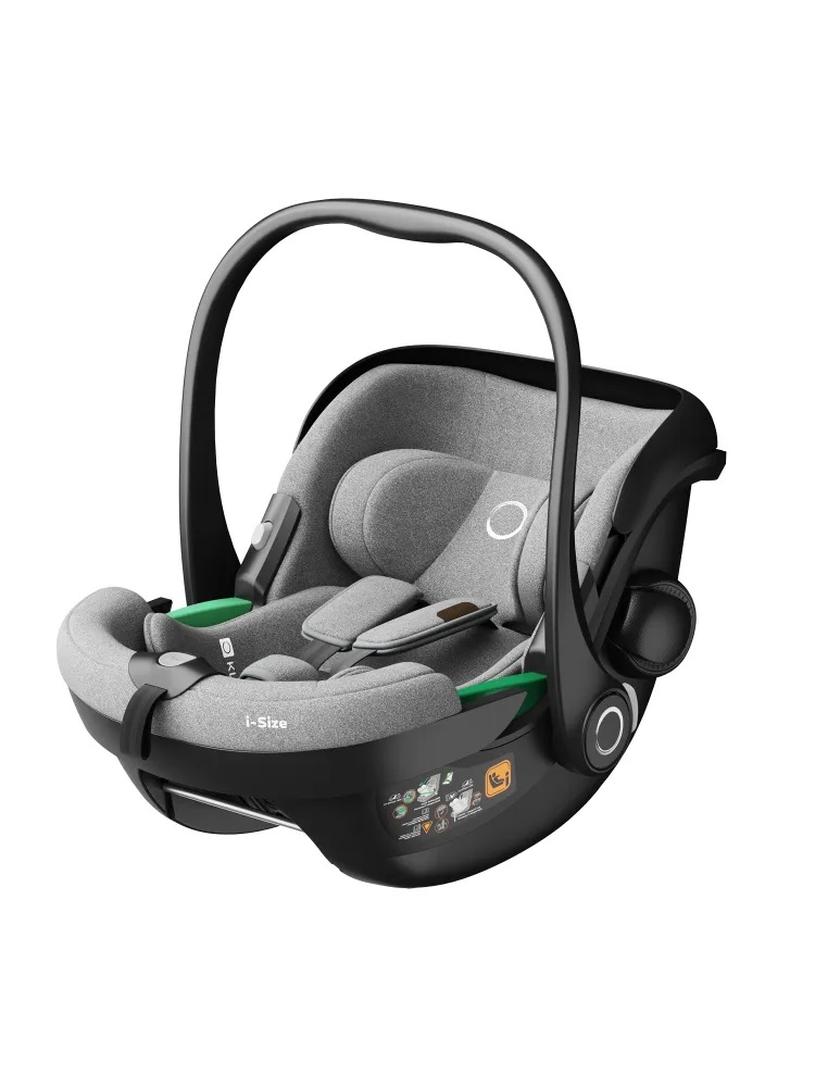 Автокресло KLEE Cascade i-Size 0 (0 -13 кг) серый - фото 4